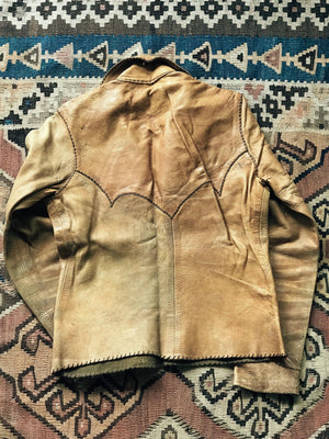 Handmade Buckskin Jacket from the 60's