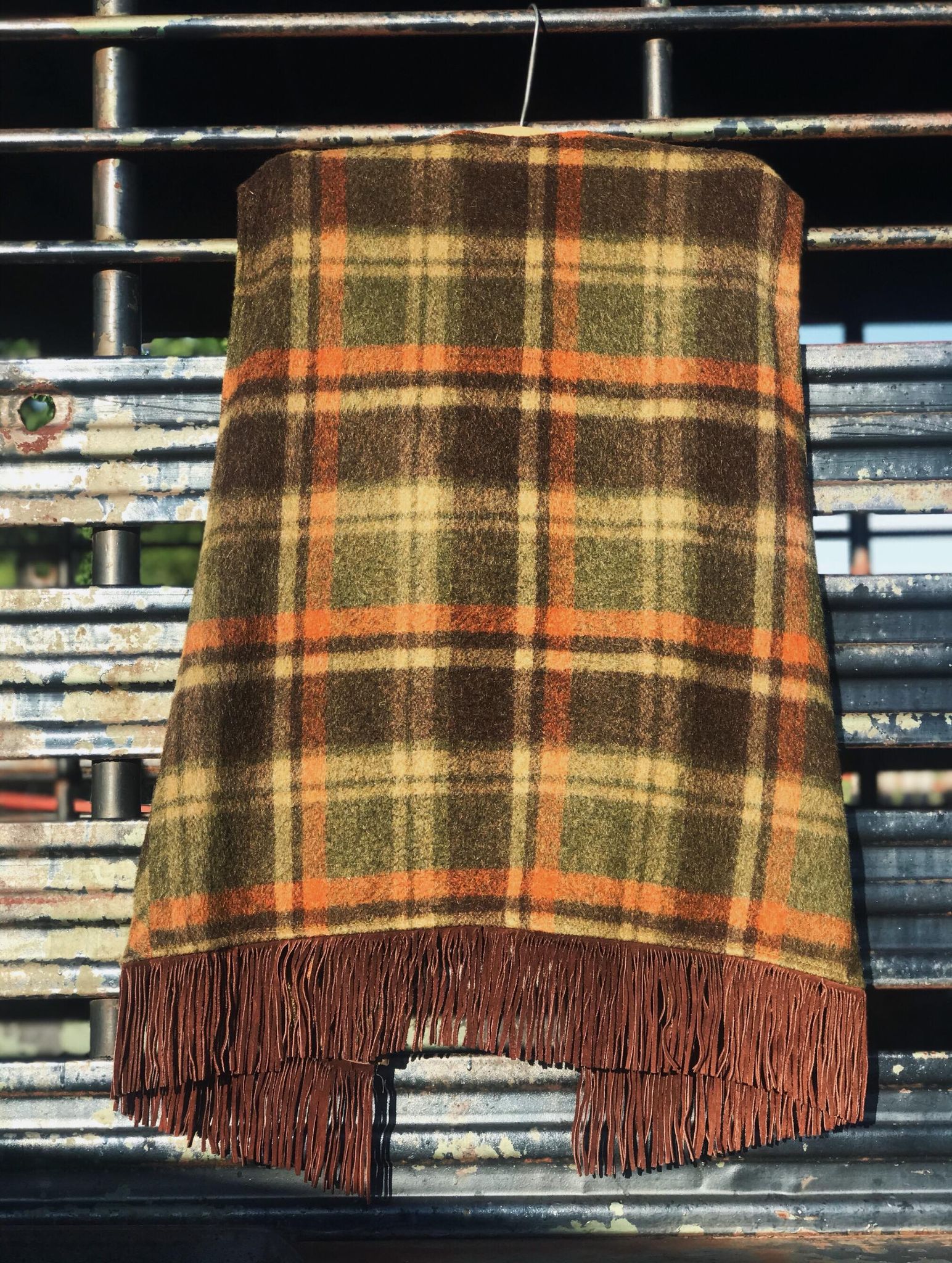 Vintage Wool Blanket Vest