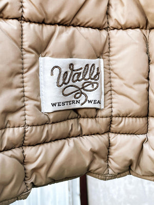 Vintage Walls Western Wear Puffer Jacket