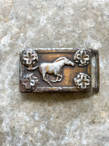 Vintage Lady Luck Buckle