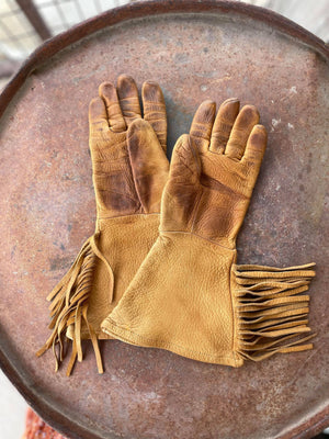 Vintage Gauntlet Gloves