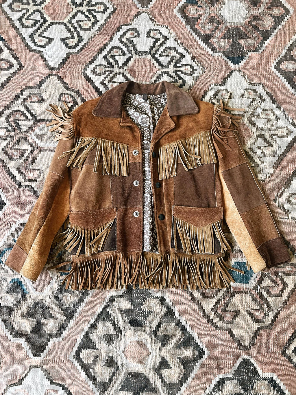 1950's Western Patchwork Jacket