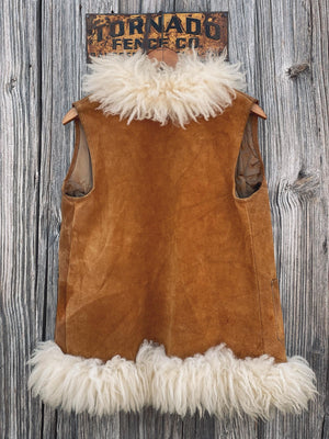 Vintage Penny Lane Sheepskin Vest