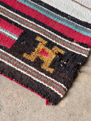 Vintage Navajo Saddle Blanket