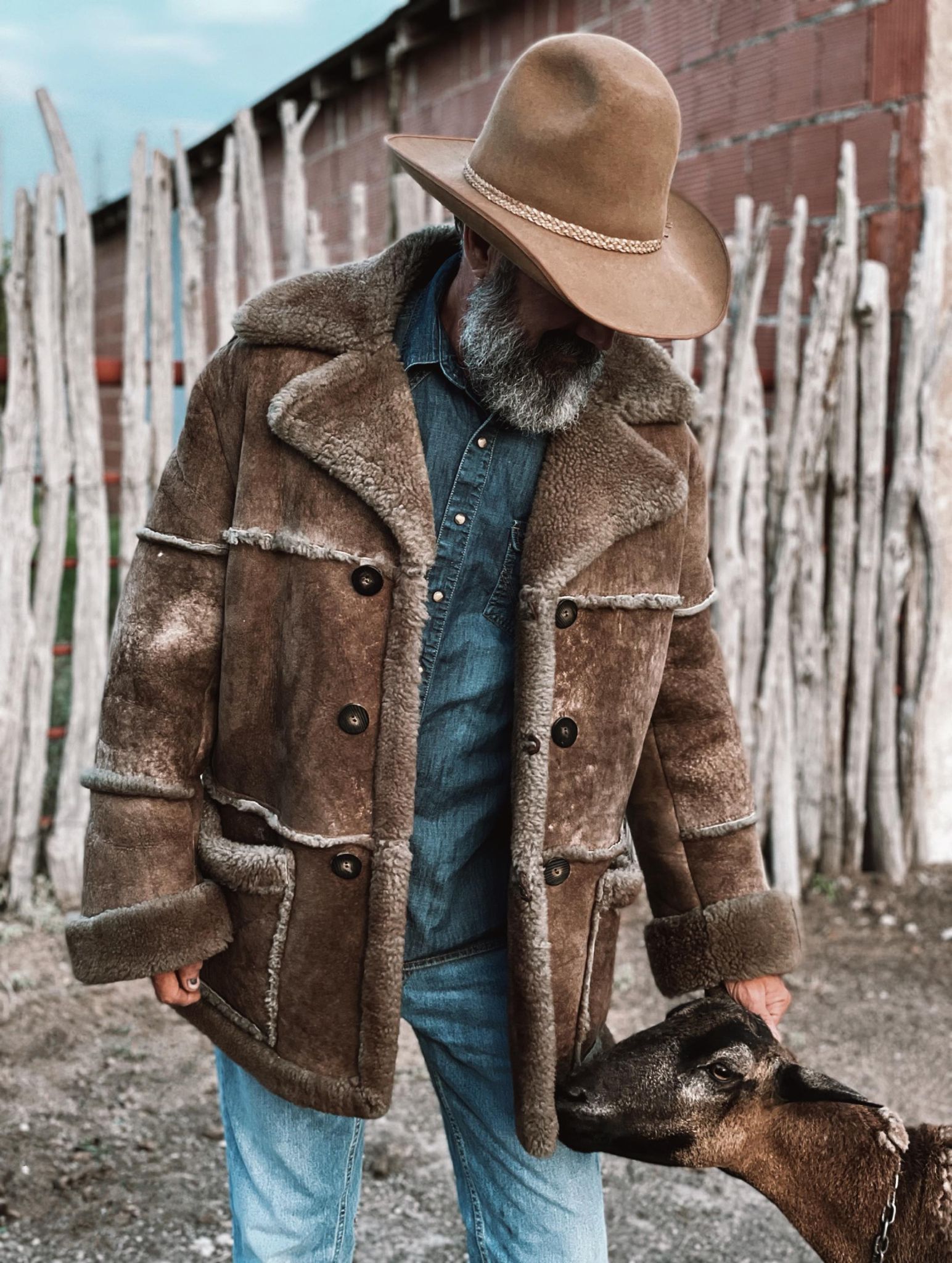 Vintage Marlboro Man Style Coat