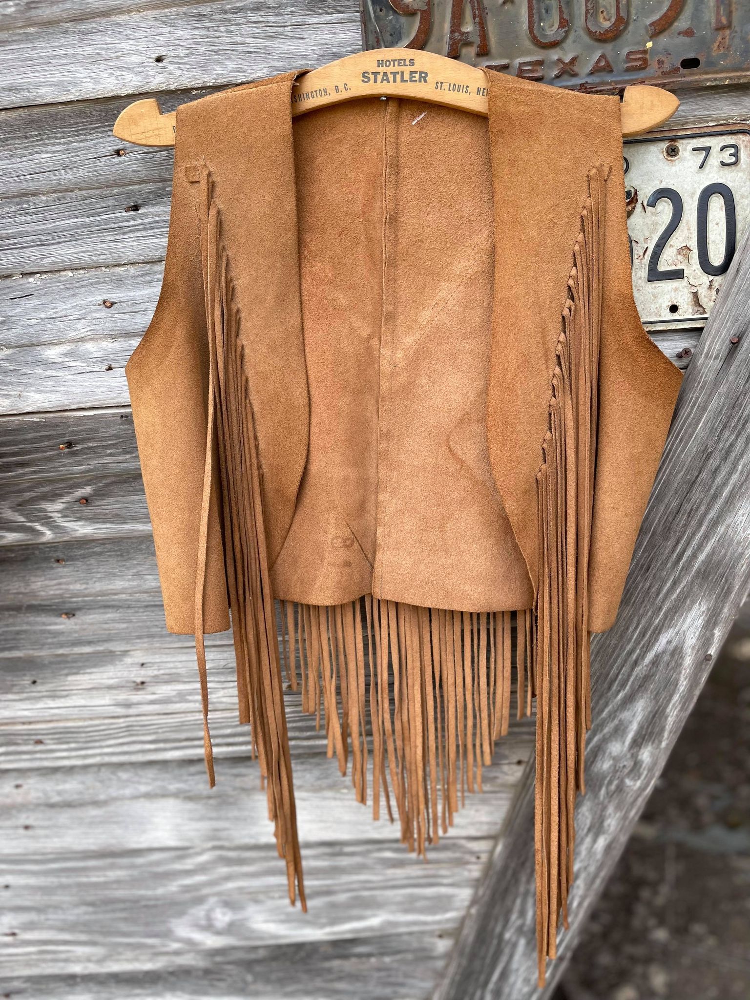 Vintage Fringe Vest