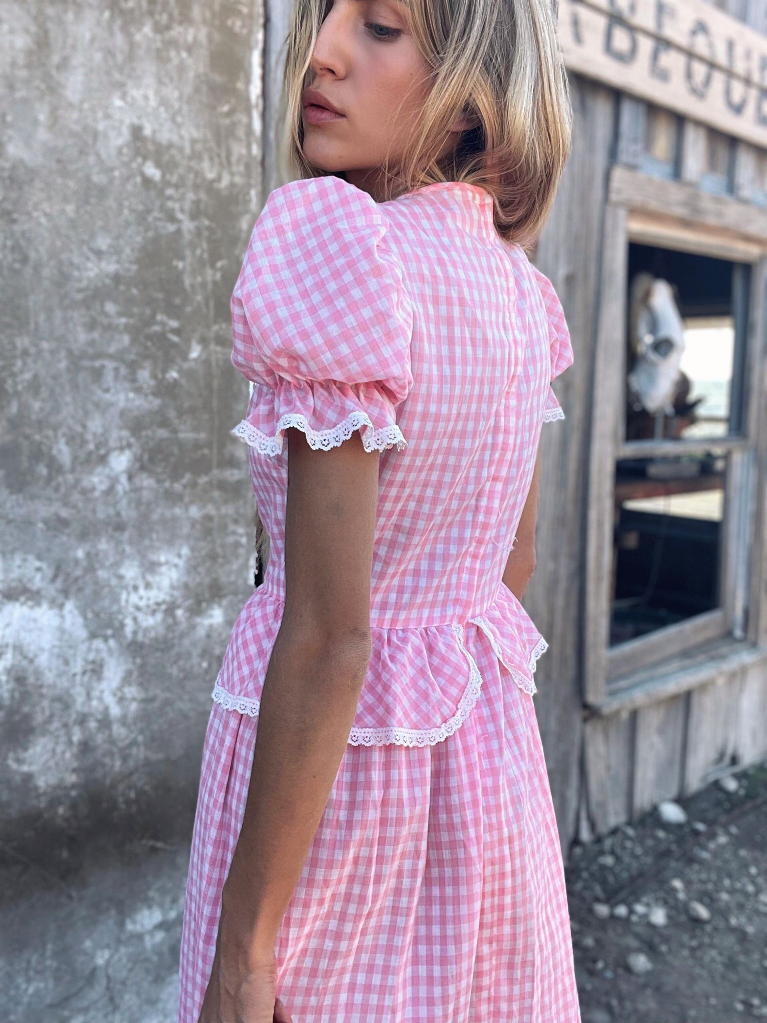 Gingham Dress from the 1960's