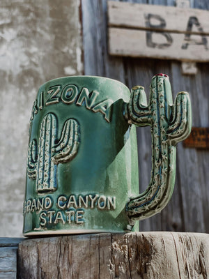 Vintage Saguaro Cactus Mug