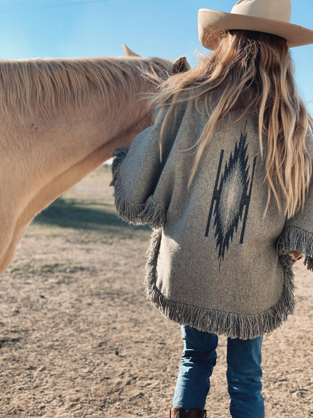 Vintage Ortega Chimayo Wool Coat