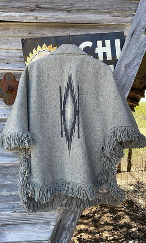 Vintage Ortega Chimayo Wool Coat