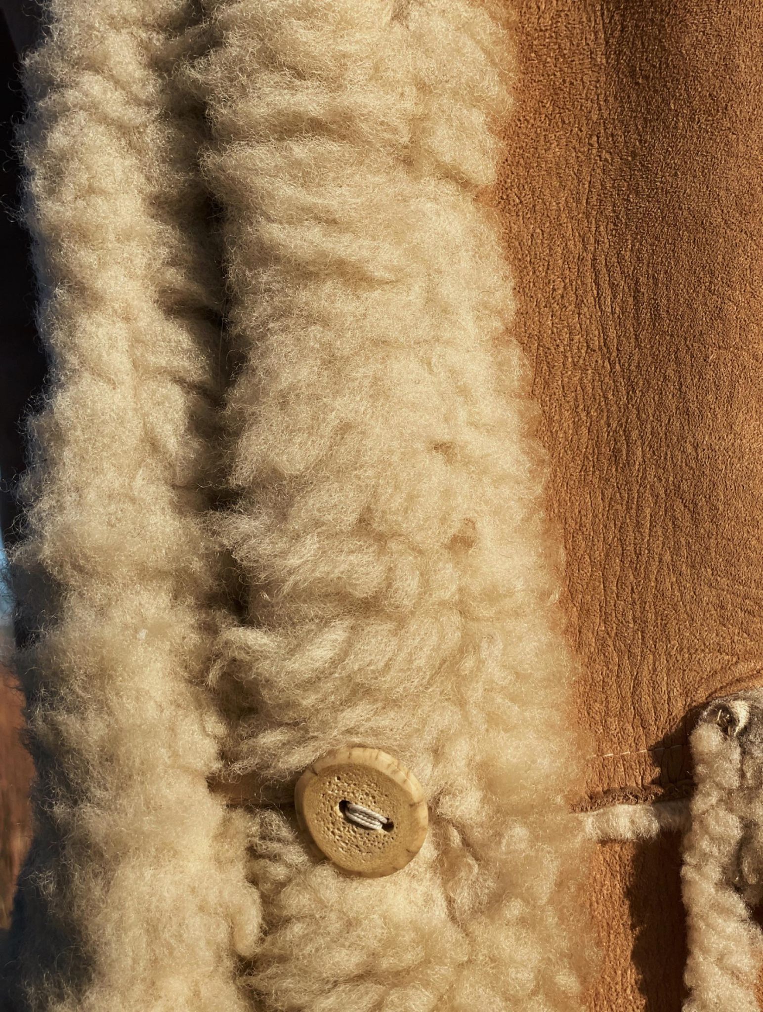 Vintage Overland Sheepskin Coat