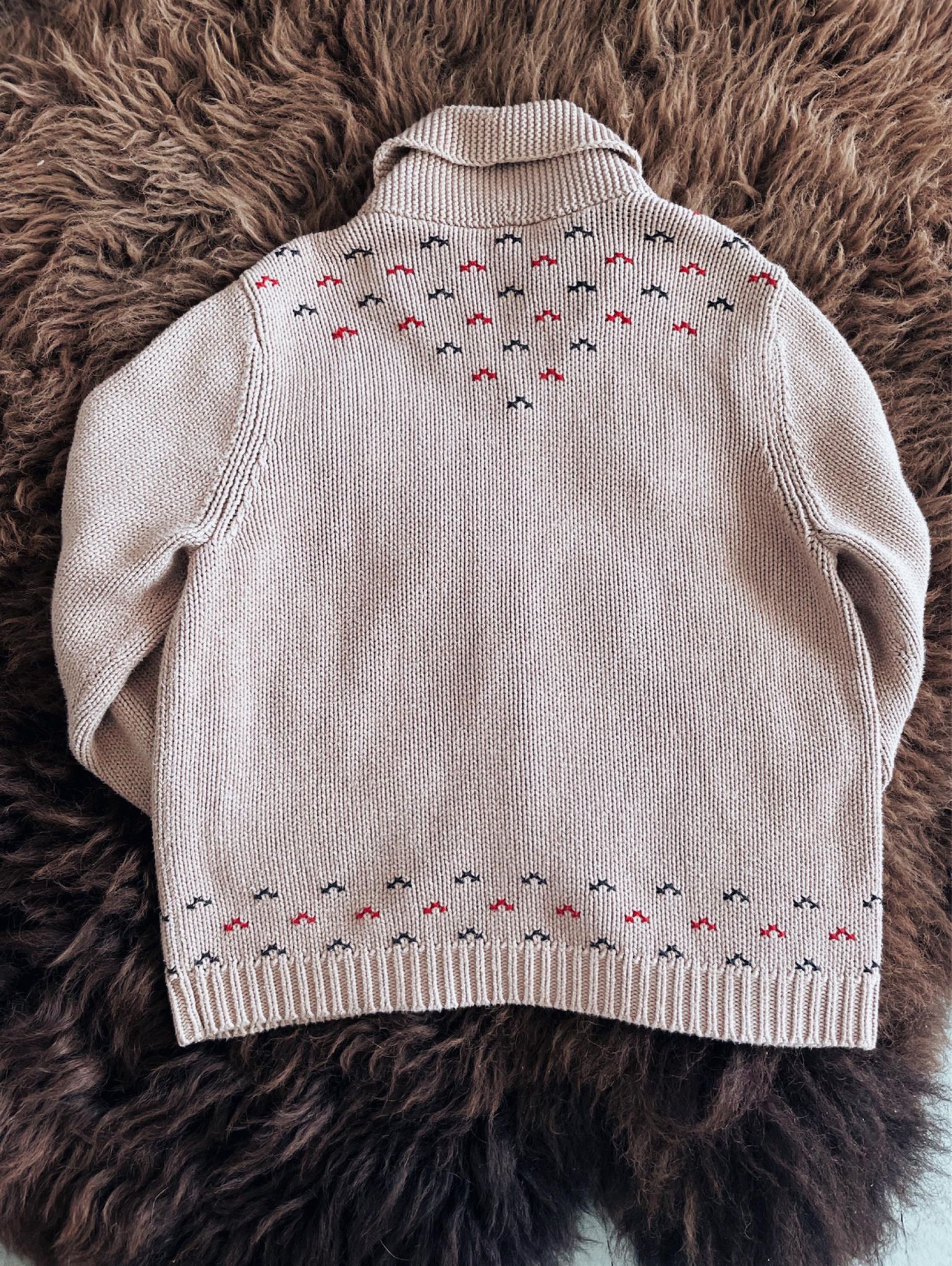 Vintage Pendleton Shawl Collar Sweater