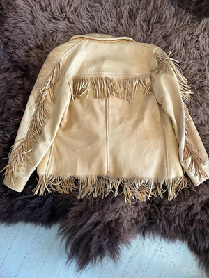 1950's Golden Deerskin Jacket
