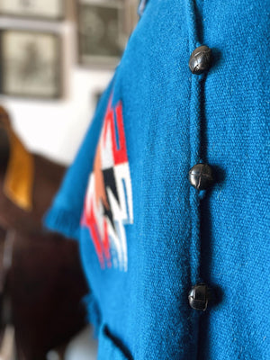 Vintage Ortega Chimayo Coat/Poncho