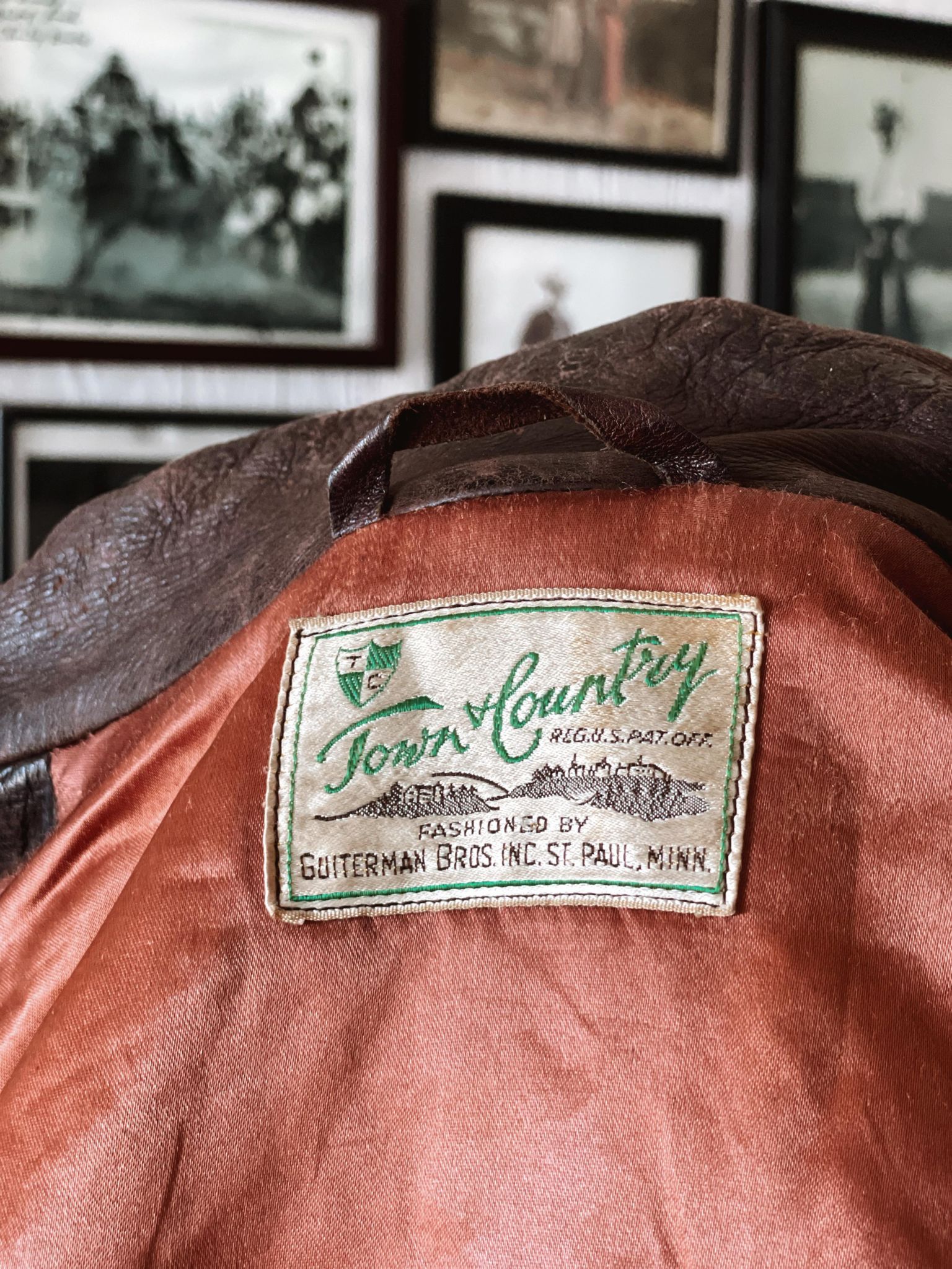 Vintage Men's Deerskin Jacket