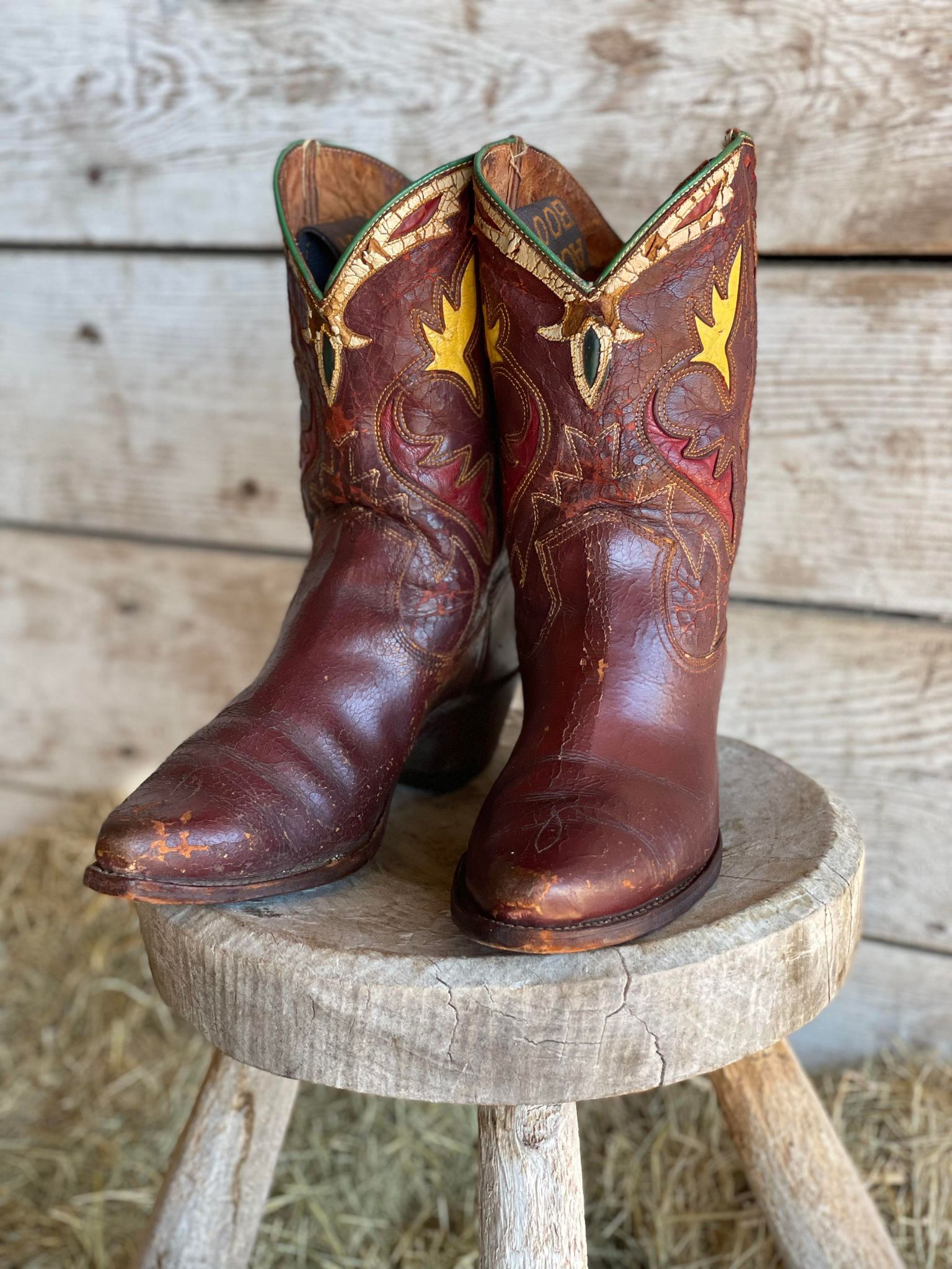 1940's Acme Cowboy Boots (men's 7.5 - ladies 8)