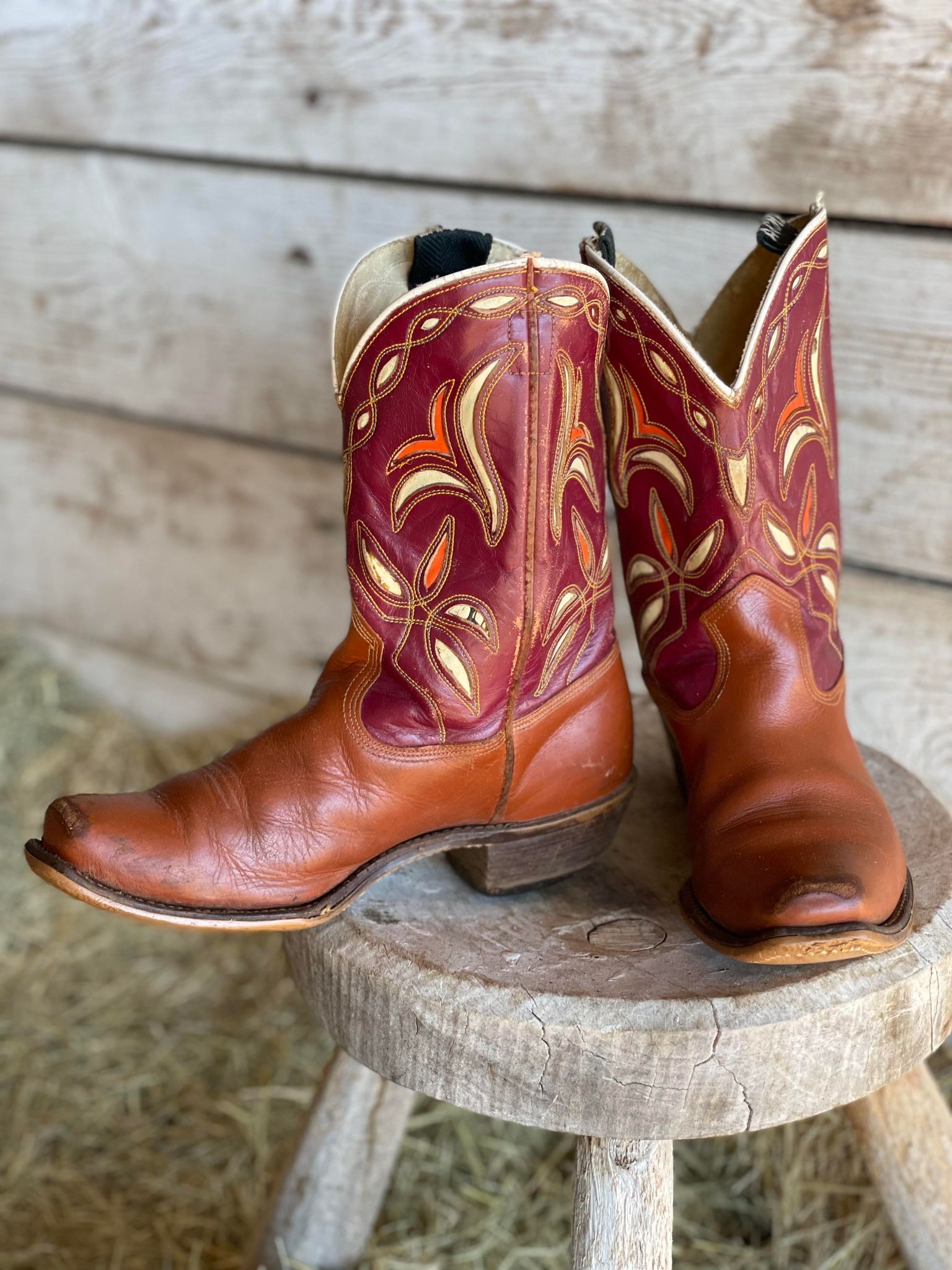Vintage Acme Cowboy Boots (ladies 6-7)