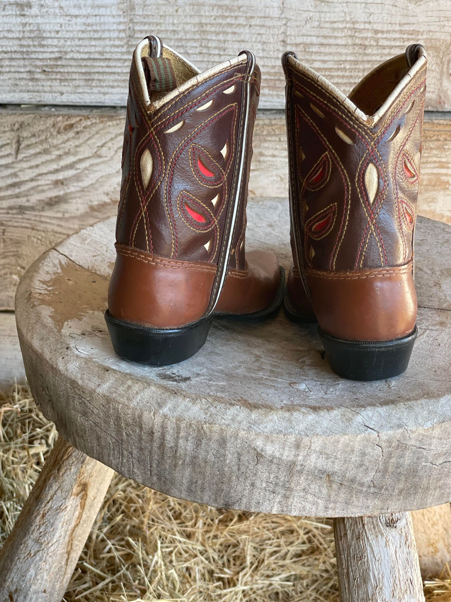 1950's Baby Cowboy Boots, Never Worn (4D)