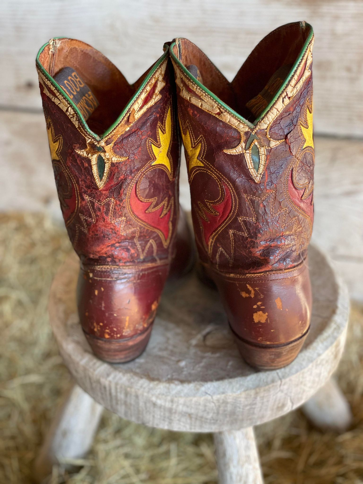 1940's Acme Cowboy Boots (men's 7.5 - ladies 8)