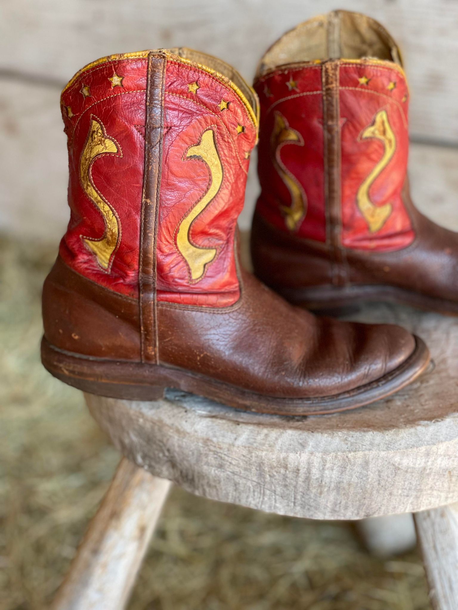 Vintage 101 Ranch Kids Cowboy Boots (3)