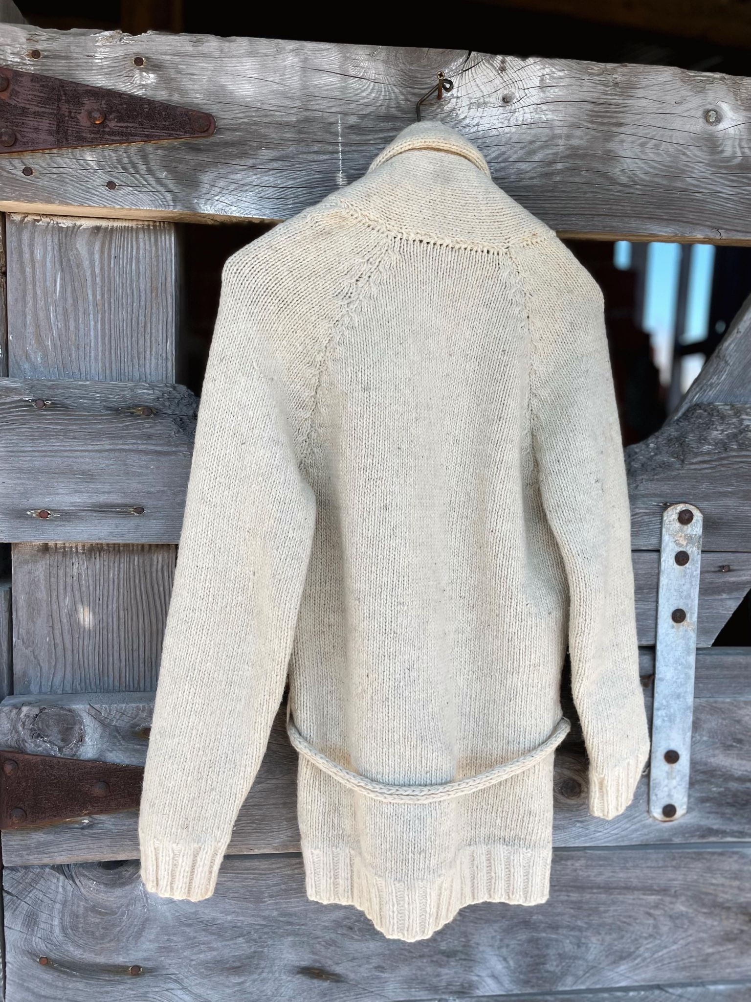 1960's Wool Cowichan Style Sweater