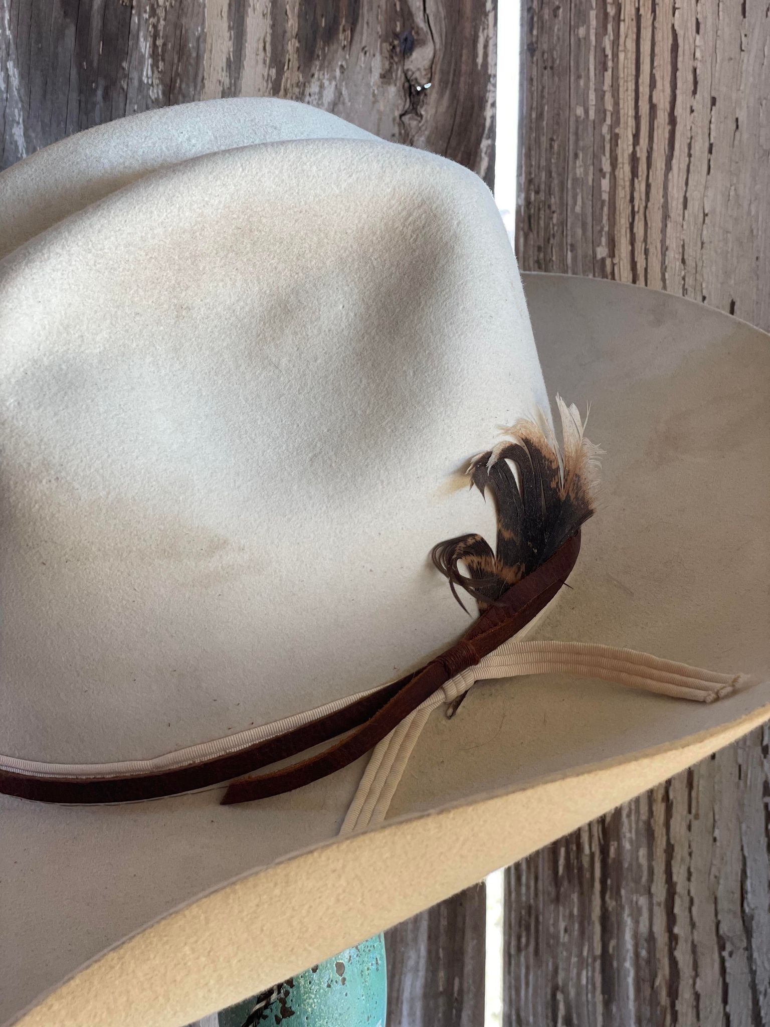 Vintage Felt Cowboy Hat