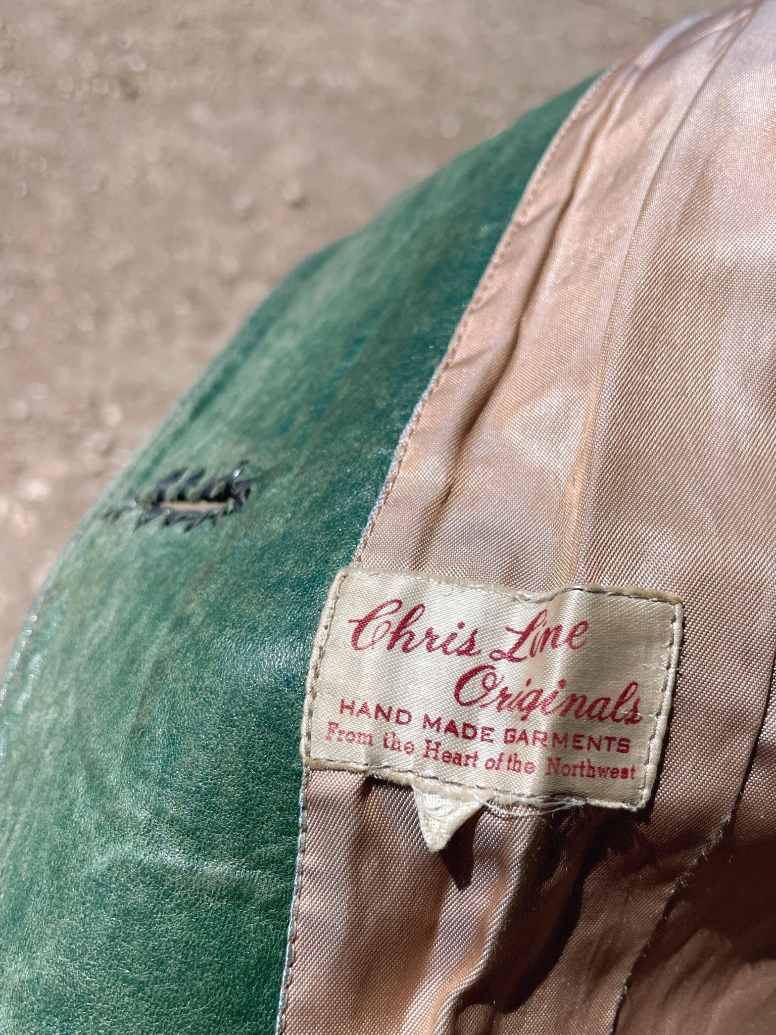 Vintage Chris Line Originals Beaded Jacket