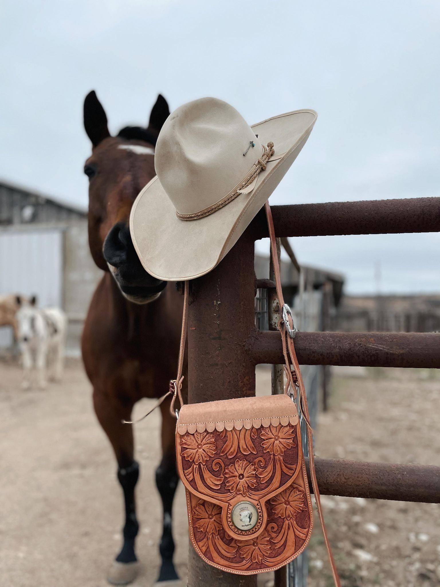 Handmade Saddle Style Bag