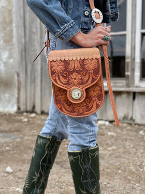 Handmade Saddle Style Bag