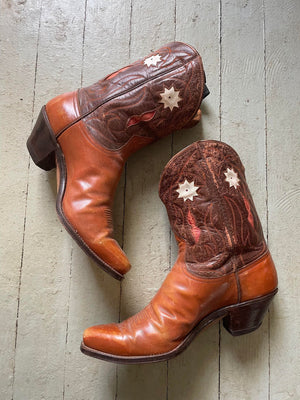 Vintage Cowboy Boots (Men's 9.5 D)