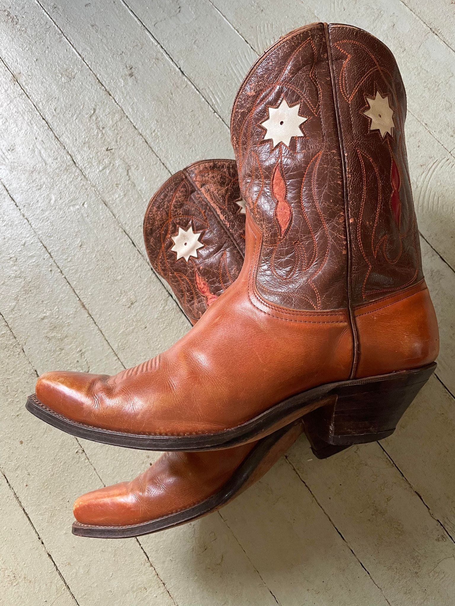 Vintage Cowboy Boots (Men's 9.5 D)
