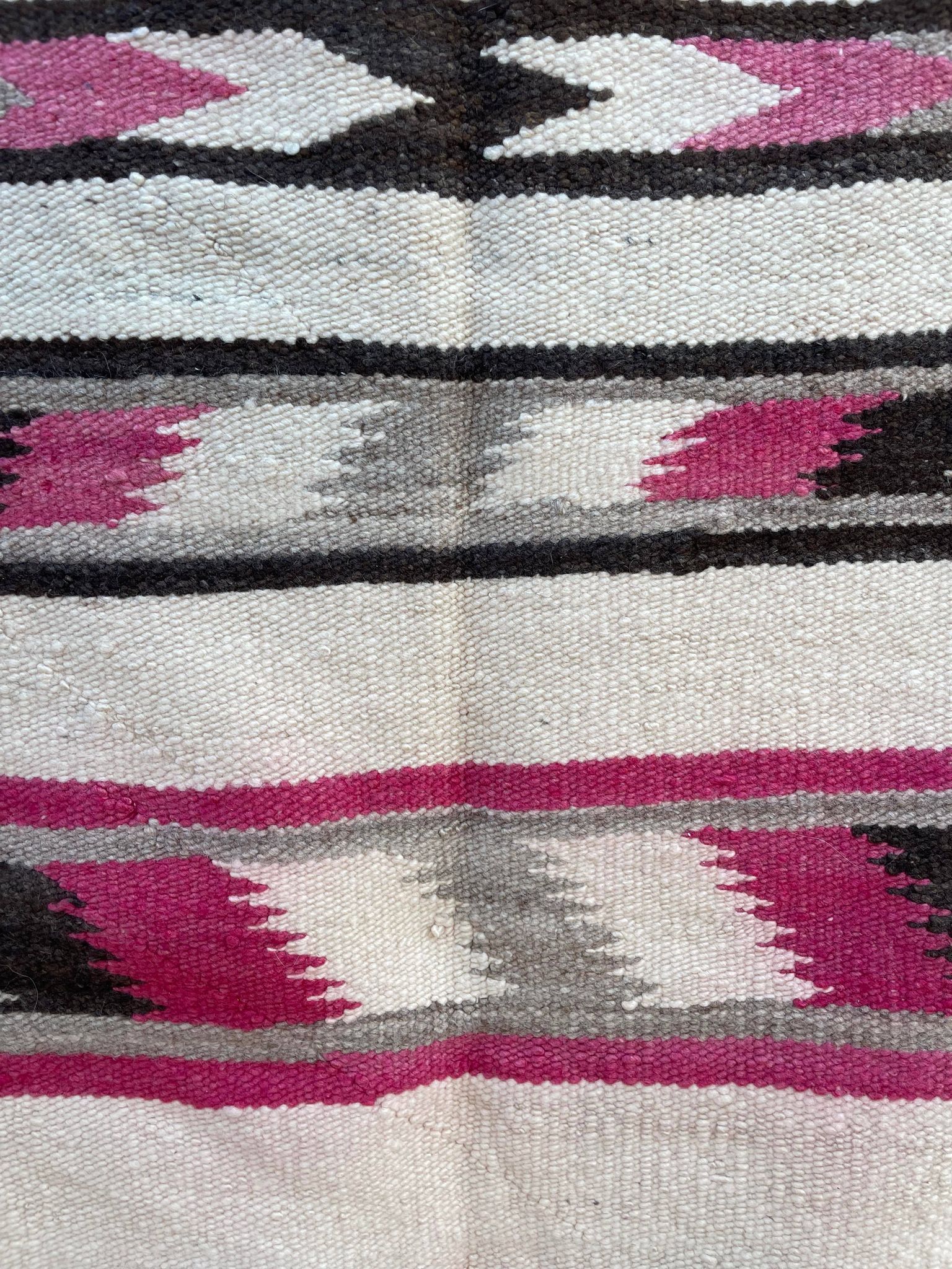 1940's Navajo Double Saddle Blanket