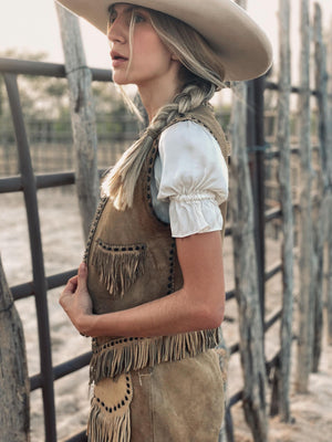 Early 1900's Cowgirl Riding Suit