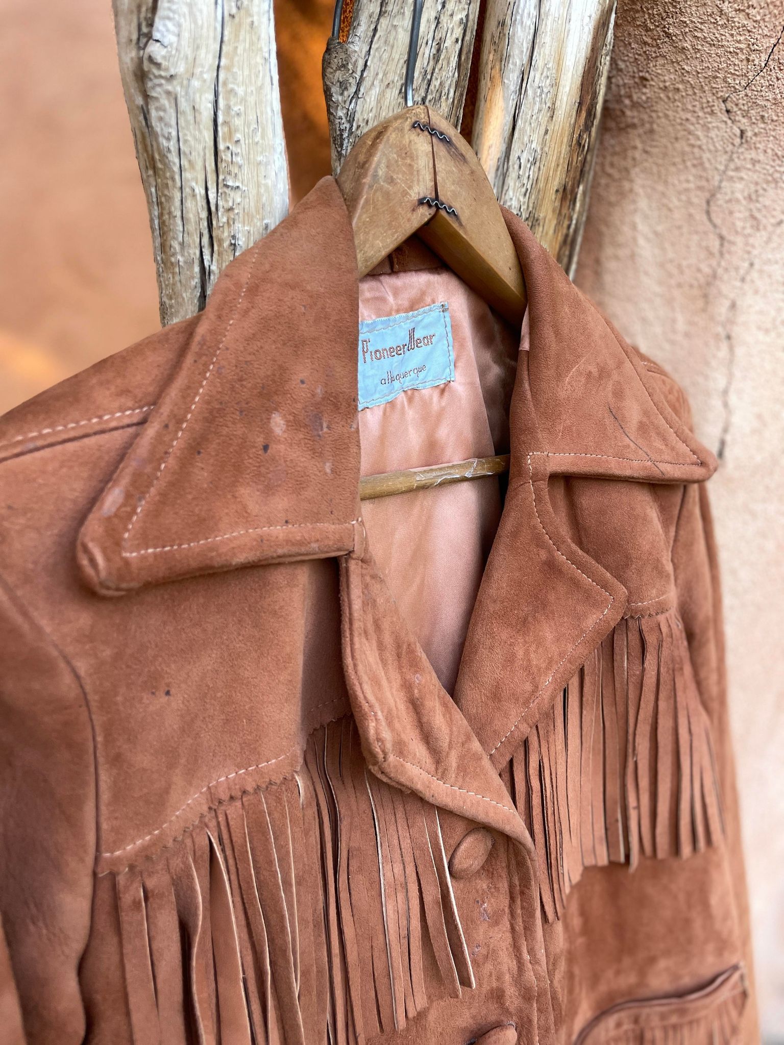 Vintage Beaded Pioneer Wear Jacket