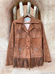 Vintage Beaded Pioneer Wear Jacket