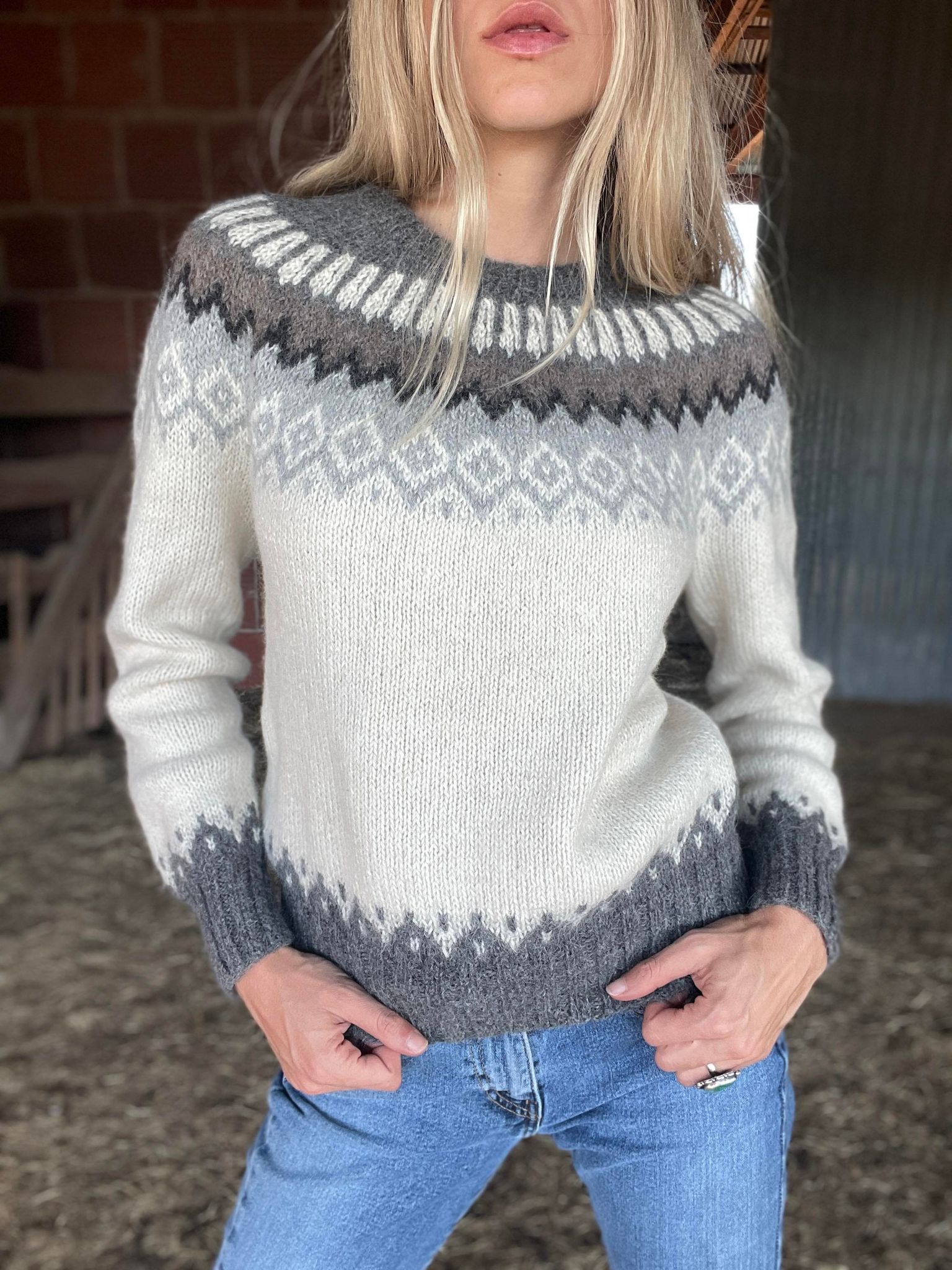Vintage Alpaca Sweater - XS