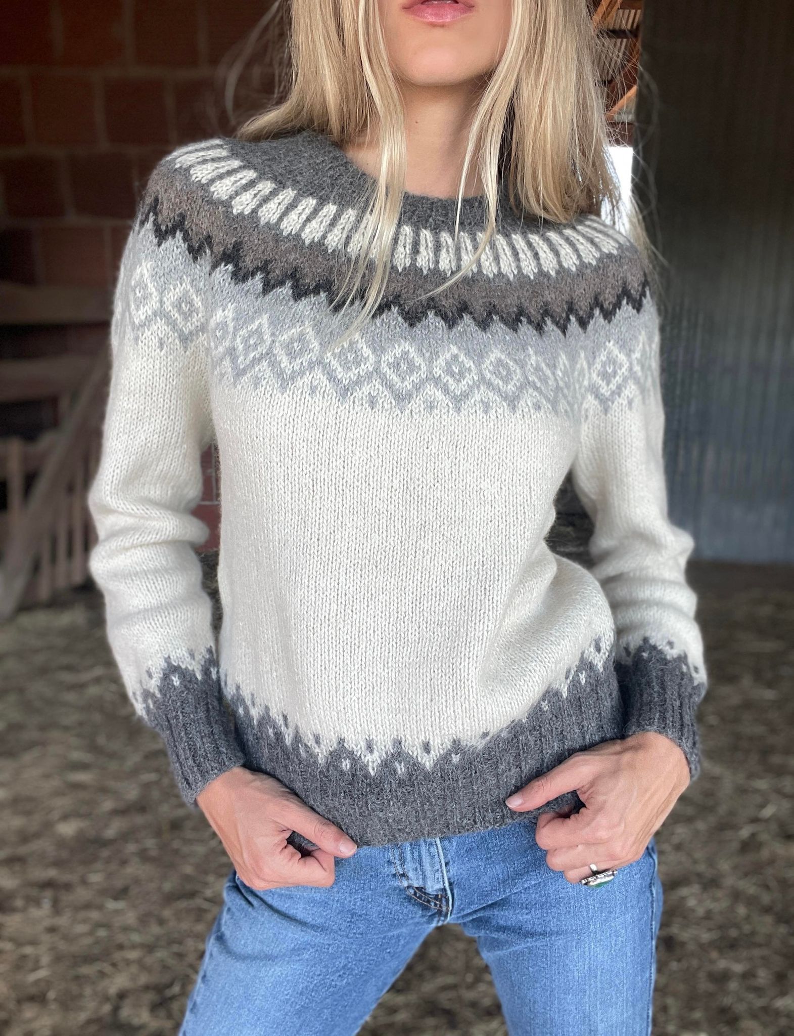 Vintage Alpaca Sweater - XS
