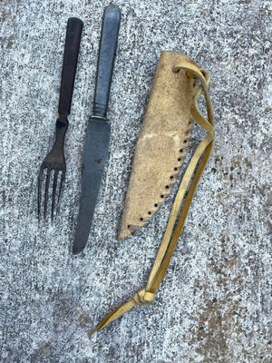 Vintage Parfleche Knife Sheath