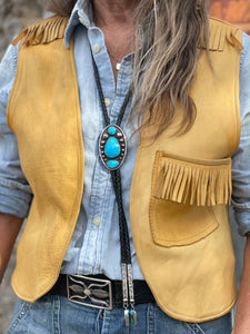 Vintage Deerskin Vest