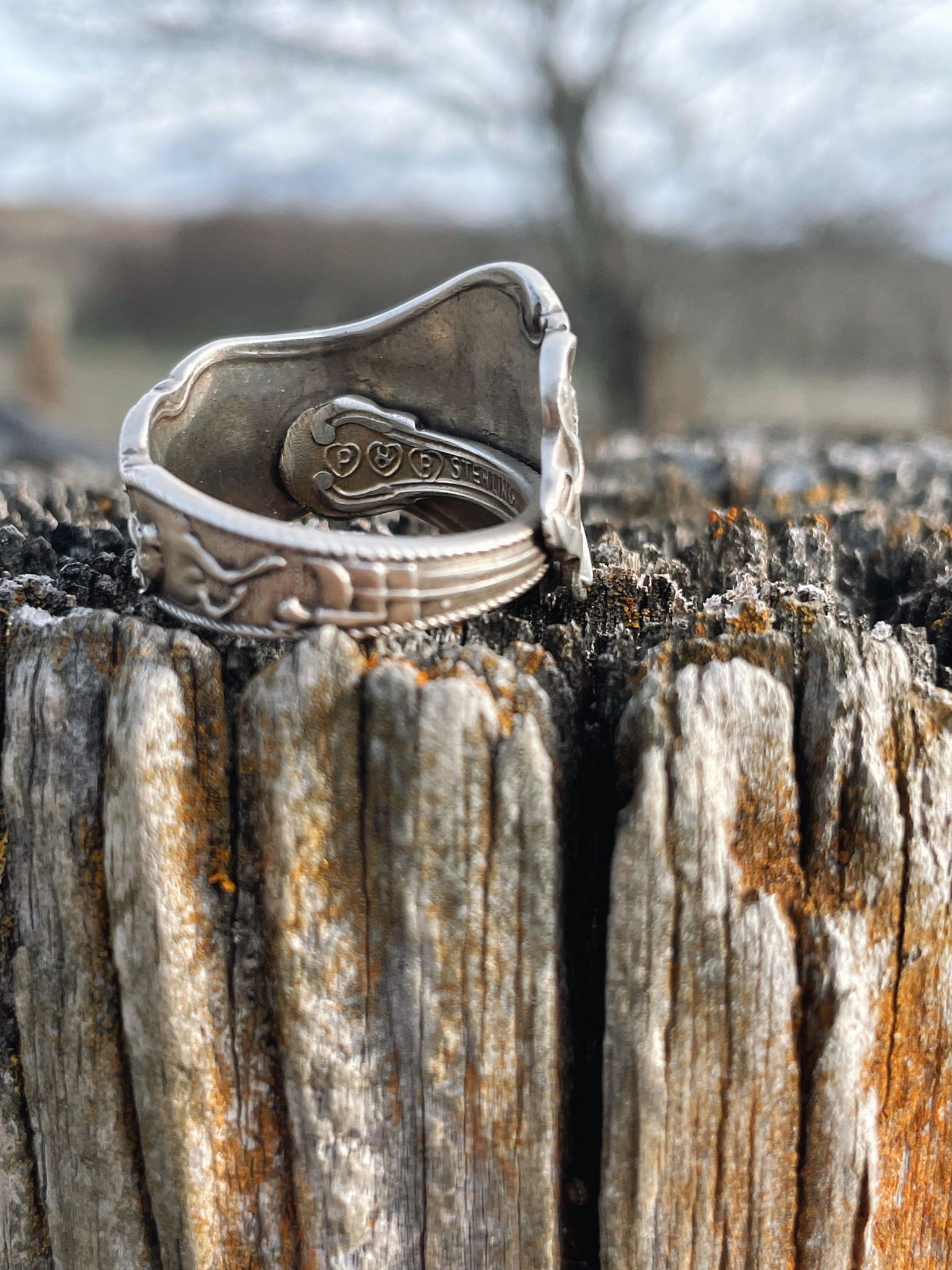 Vintage Sterling Silver 'Pride of The West' Ring