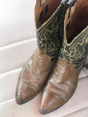 Vintage Ladies Cowboy Boots