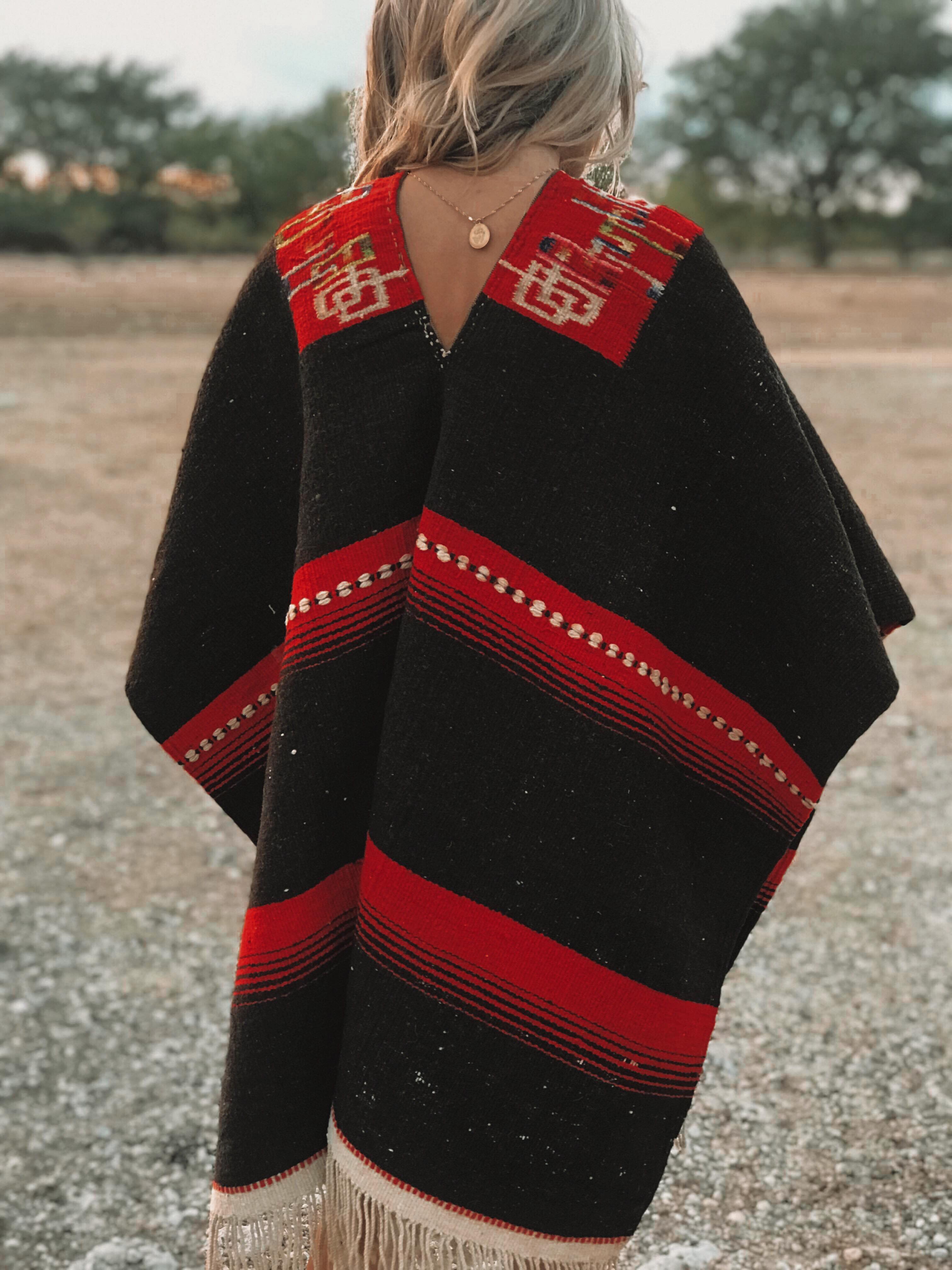 Vintage Mexican Poncho from the 20's