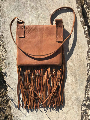 Berber Nomad Bag {saddle brown}