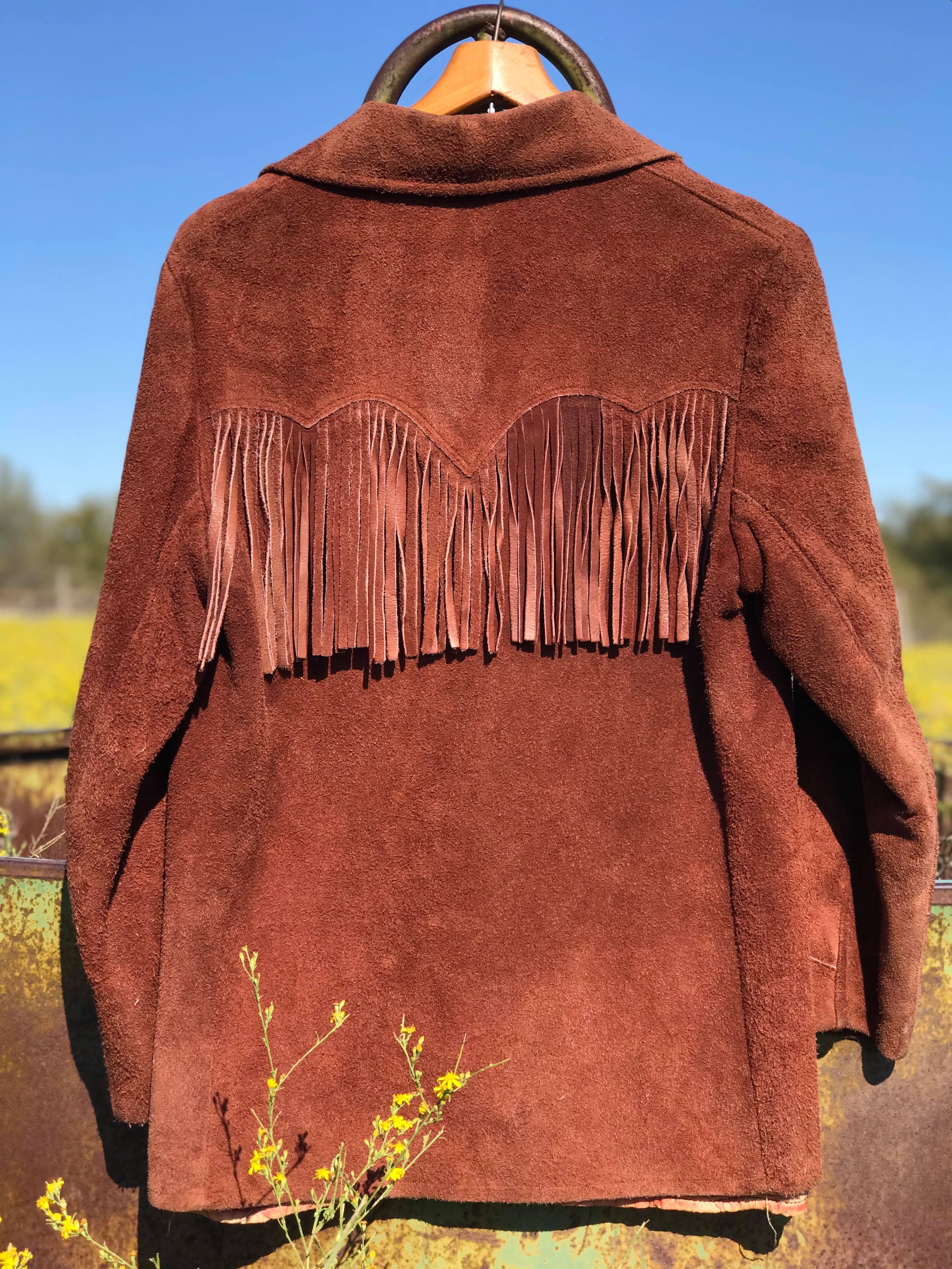 Vintage Soft Fringe Jacket