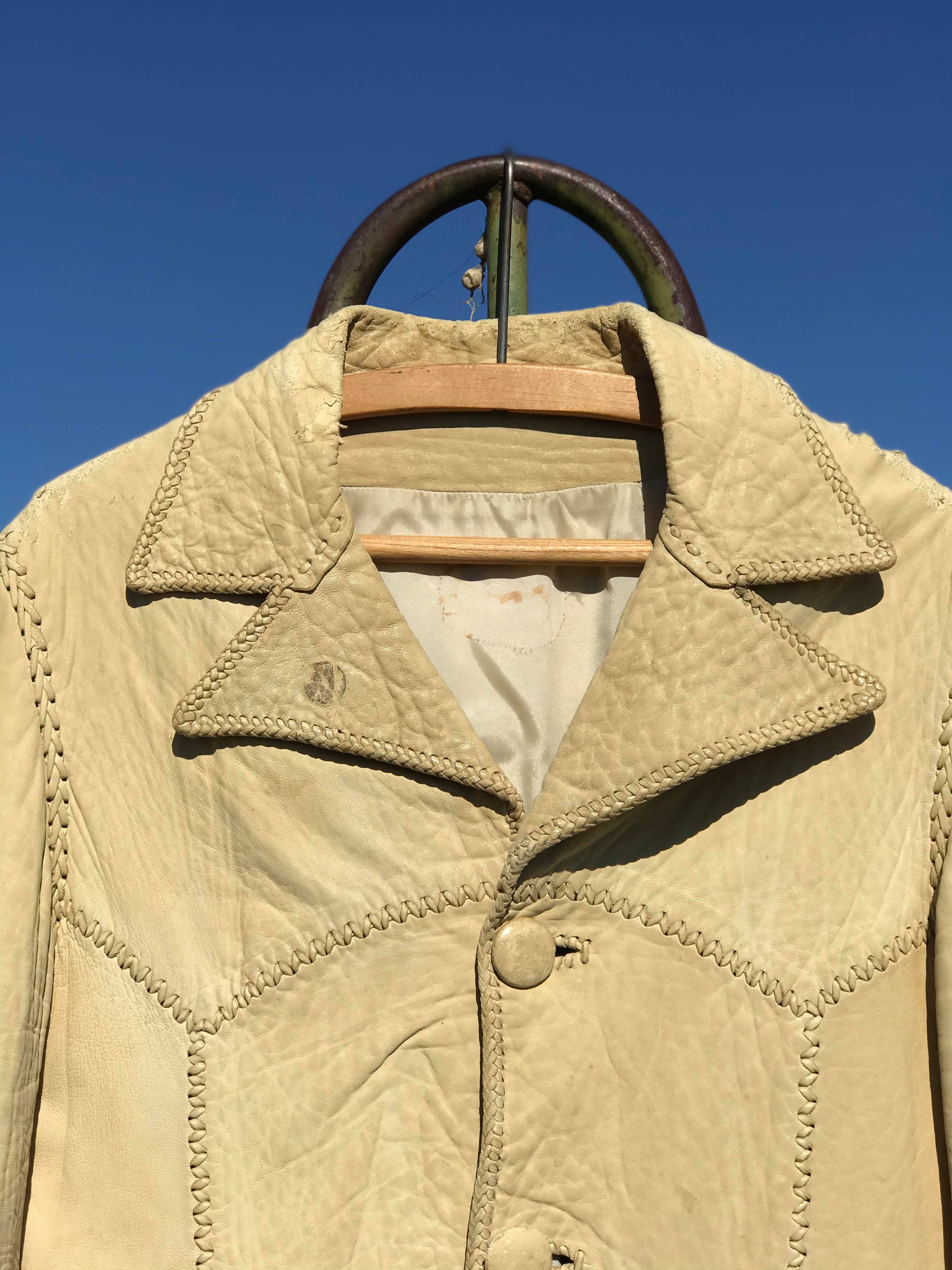 70's Whipstich Deerskin Jacket