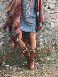 Vintage Peruvian Overlay/Blanket
