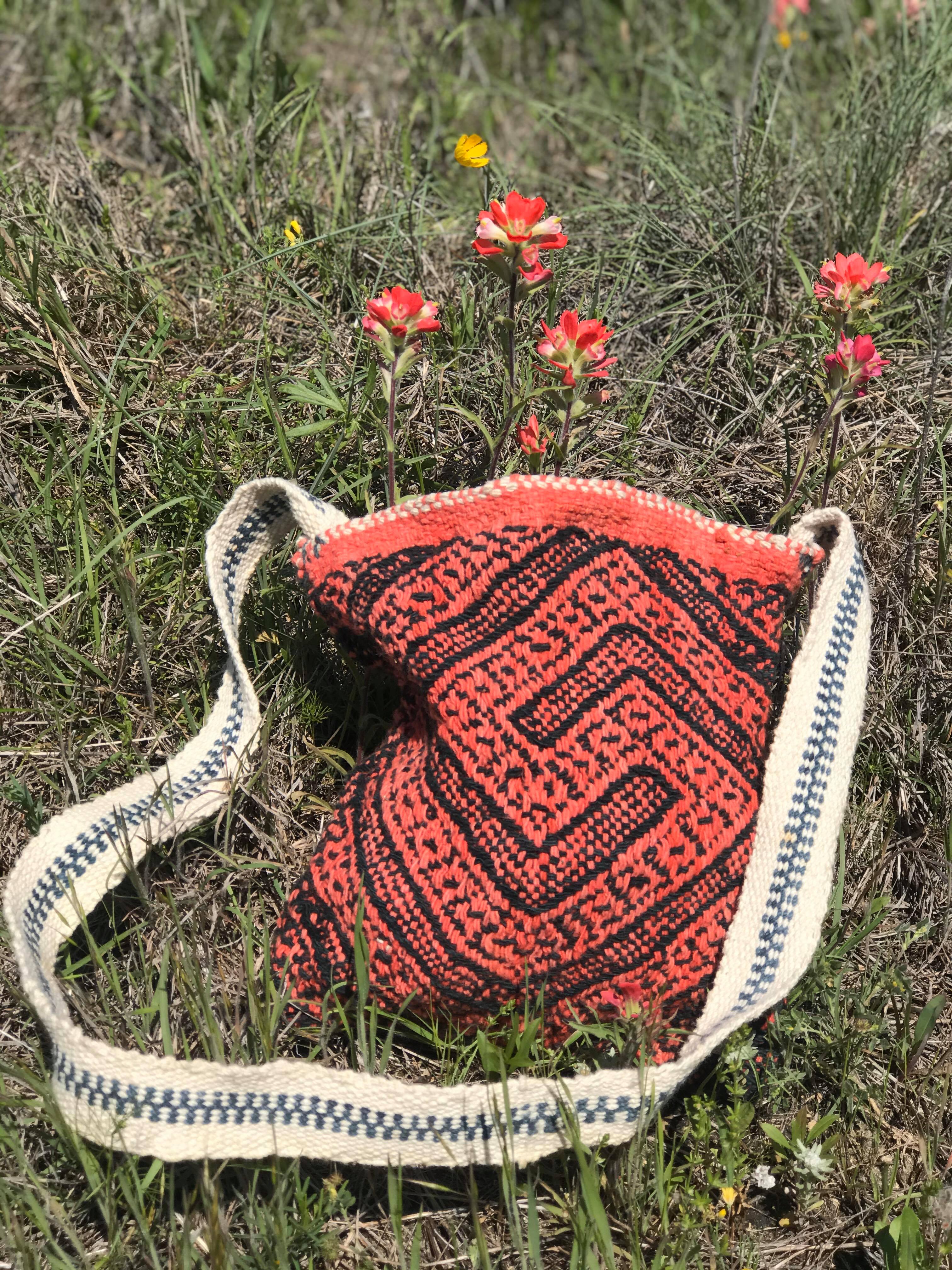 Vintage Quechua Wool Bag