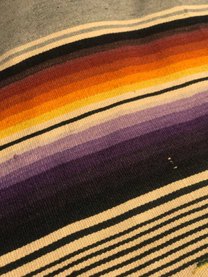 Vintage Mexican Saltillo Blanket