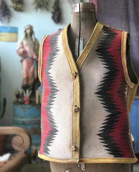 Navajo Wool Vest Chad Isham