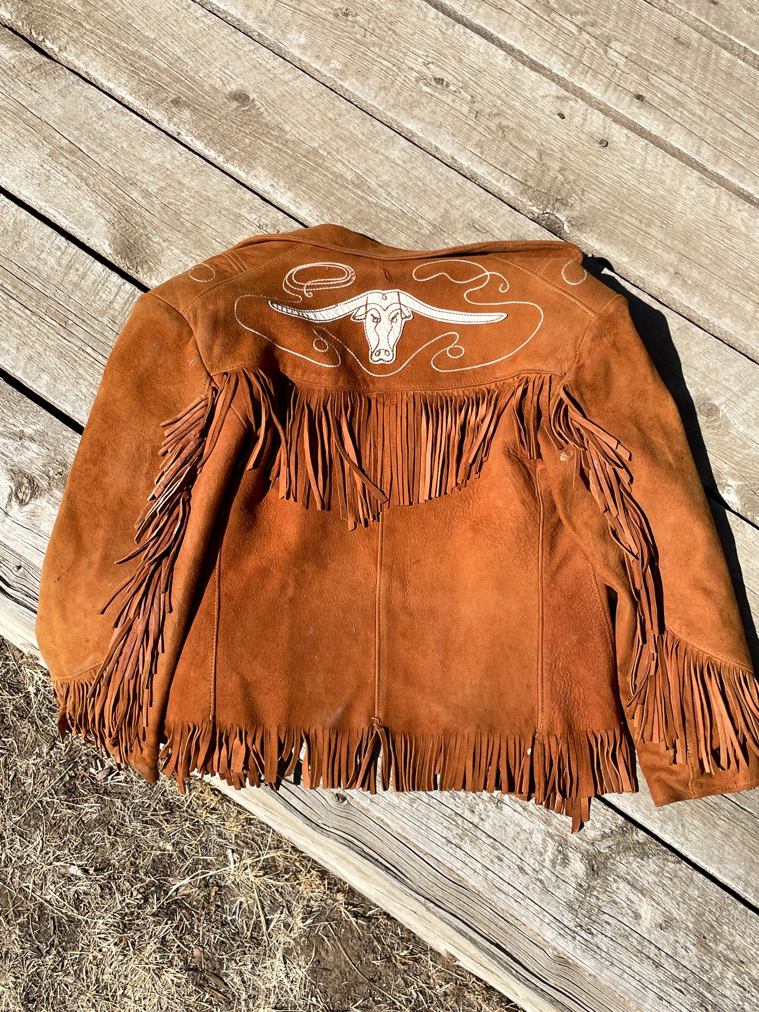1950's Iconic Longhorn Deerskin Jacket